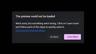 Fix Elementor “Preview Could Not Be Loaded” Error – Solved in 2 Minutes  |  Devamir Tech