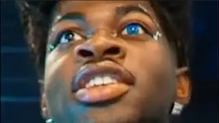 Holiday but it's constantly zoomed in on Lil Nas X's face and the volume matches the amount of zoom