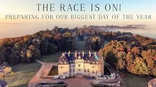 The race is on! Preparing the Château to open to visitors.