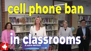 Kids should be focused on learning, not notifications:  Ontario is banning cell phones in classrooms