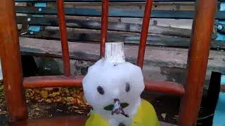 Первый снеговик 2018