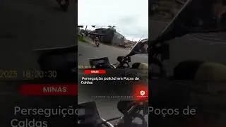 Perseguição policial em Poços de Caldas