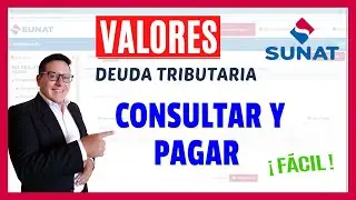 Como saber mis DEUDAS  y VALORES tributarios - Sunat 2023 | ACTUALIZADO