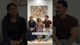 Bahu pe koi rok tok ni 😂 