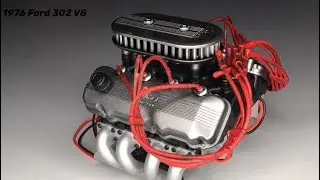 BUILDING A SCALE MODEL V8 ENGINE IN 10 MINUTES