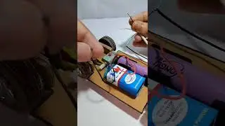 Make A Remote Control Car With Cardboard #shorts #theprince #remotecontrolcar #ytshorts