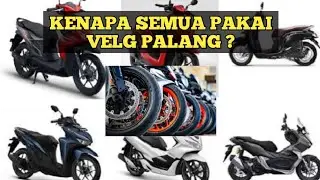 Kenapa Motor Sekarang Semua Pakai Velg Palang Atau Pelek Racing