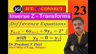 Z Transforms || Difference equation || 𝒚_(𝒏+𝟐)−𝟔𝒚_(𝒏+𝟏)+𝟗𝒚_𝒏=𝟐^𝒏 || 18mat31 || Dr Prashant Patil