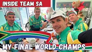 World Champs Glasgow - inside team South Africa