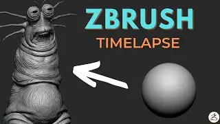 ZBRUSH Creature Sculpting II Timelapse II