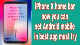 X home bar now in Android తెలుగు లో || Ali tech videos