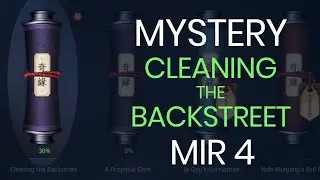 CLEANING THE BACKSTREET - MYSTERY (MIR 4)