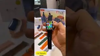 ultra watch 7+2 combo 💥 ⚡Best smartwatches 2024 #shorts #ultra