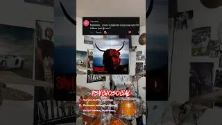 Psycosocial - Slipknot drum cover!!
