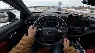 2022 Highlander XSE AWD ---POV Test Drive