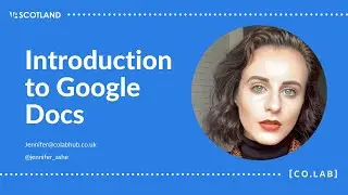 Beginners tutorial to Google Docs