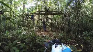 Bushcraft Jungle Camp Time Lapse