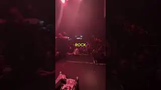 They screamed so loud we had to stop the show #rockandstone