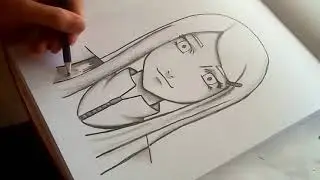 Рисуем Кушину Узумаки / Наруто / Drawing Kushina Uzumaki