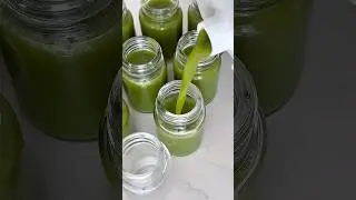 Green wellness shots 🍏🌿 