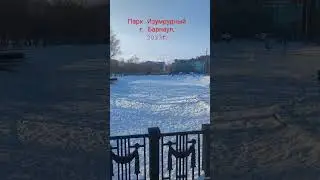 Пруд. Парк Изумрудный, г. Барнаул)) 