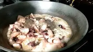 simplest way to cook Cuttlefish|cuttlefish in coke and oil | #foodie #provincelife