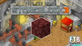 FTB Stoneblock 3 - EP9 - Gearing Up For The Nether - Minecraft Bedrock Marketplace Mod pack