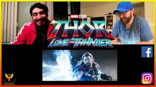 Thor: Love and Thunder | Official Trailer | REACTION