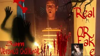 Scary haunted game Veronica ||horror mirror game||  at 3am