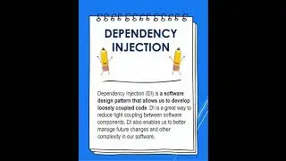 Explain Dependency Injection -.NET Interview Frequently ask question