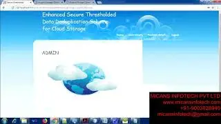 Enhanced secure thresholded data Deduplication scheme for cloud storage- IEEE PROJECTS 2018
