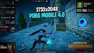 PUBG Mobile Ultra HD + 120 FPS Test | GTX 1660 Super + Ryzen 7 7800x3D | TGB (64-Bit)