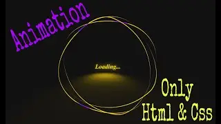 Loading animation using Css tutorial || Code Today