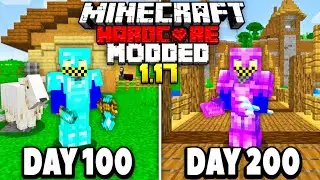 200 Days - MODDED 1.17 Hardcore Minecraft...