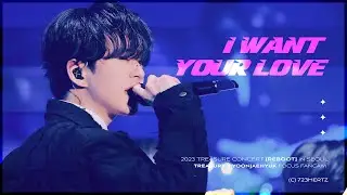 [4K FANCAM-Multi] 2023 TREASURE CONCERT [REBOOT] in SEOULㅣ I WANT YOUR LOVE : 트레저 윤재혁 직캠