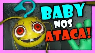 How to BEAT BABY LONG LEGS in POPPY PLAYTIME 2? 🎈 HUGGY HELPS ME