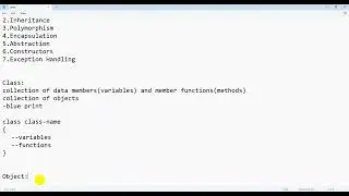 OOPS Part1| Core Java