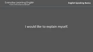 Talking Speaking Section 1