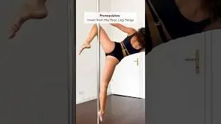 In class 3 of First Tricks Upside Down we’ll work on Butterfly and prerequisites for Jade #poledance