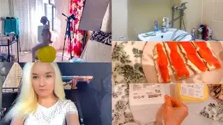 влог-покупки /убираемся вместе)