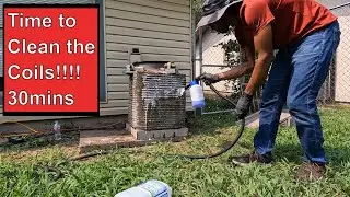 How To Properly Clean An AC Condensor Coil & Get Colder Air in You Home