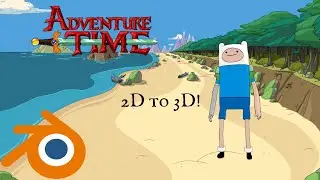 Continuing Finn in 3D!! | Adventure Time in Blender