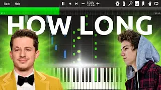 How Long (Piano Cover) by Peter Buka - TUTORIAL