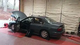 96 accord turbo 10psi rear dyno run