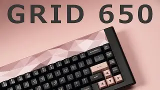 GRID 650 | Unboxing | Build | Cinematic | Sound Test | NovelKeys Cream, GMK Dots, SA Villanella