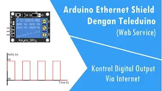 Arduino Ethernet Shield Teleduino : Relay Control (Demo)