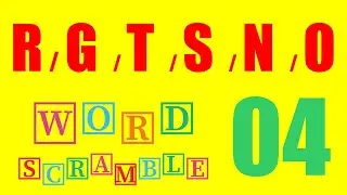 10 Word Game Quizzes - Play Word Scramble (New Wordle Game) #4