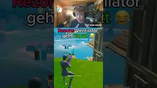 😂Rezons Ventilator geht kaputt😂      #rezonay #twitch #fortnite #fortnitepro #funny #short #viral