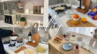 83| Yeni Evimiz 🏡 Günlük Rutin 🎀 Temizlik Günü  🧼Akşam Yemeğinde Çıtır Tavuk🍽️Hafta sonu kahvaltısı🍳