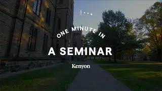 One Minute in a Seminar